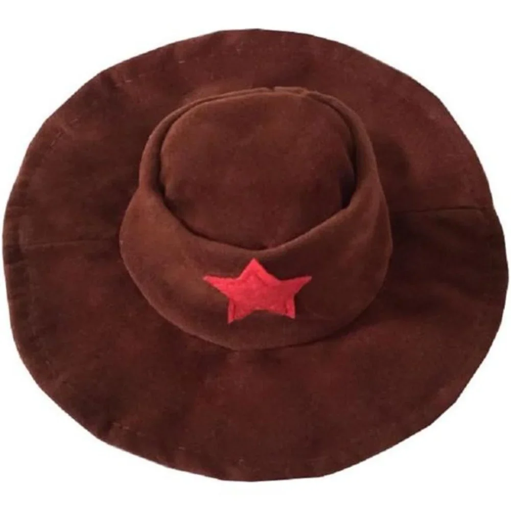 Cowboy Dog Costume with Hat Halloween Party Clothes for Cat and Small Puppies